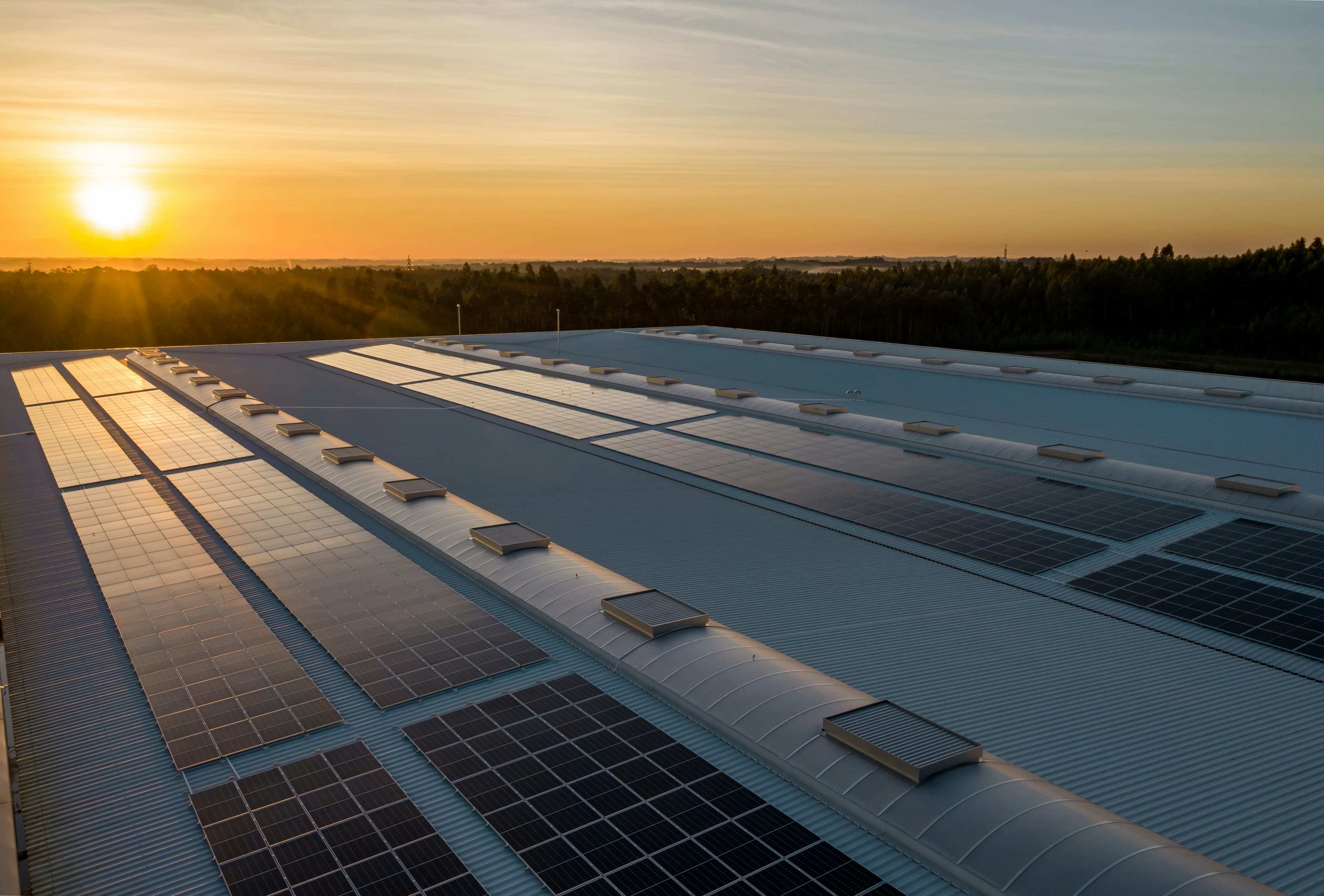 Solar PV panel installation